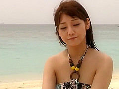 Horny Japanese model Rei Mizuna in Exotic teens 18+, Beach JAV clip