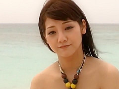 Horny Japanese model Rei Mizuna in Exotic teens 18+, Beach JAV clip