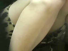 Horny asian rubbing box