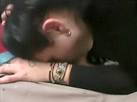 Horny handsome guy boffs stacked dark-haired brunette really hard