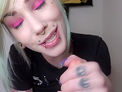 Hot Babe Riding And Fucking Dildo