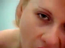 Hot Blonde European Hairy Baby Anal Surprice
