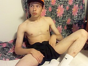 Hot Boy Jerk & Cum On The Floor