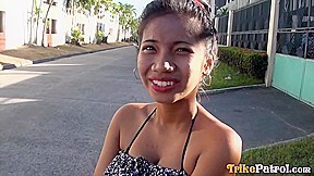 Hot Brunette Teen Patroled Then Fucked Hard At Trike Patrol