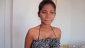 Hot Brunette Teen Patroled Then Fucked Hard At Trike Patrol