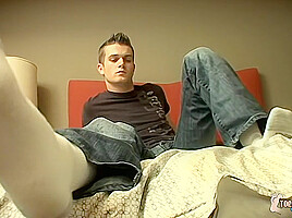 Hot Bryce And His Cummy Sock - Bryce Corbin