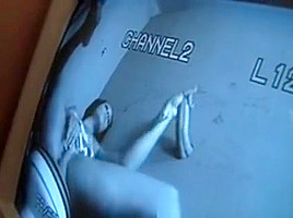 Hot Chick Turned On By Huge Gloryhole Dick