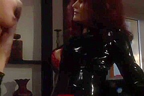 Hot Milfs In Leather And Latex Playing With A Whip