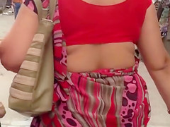 Hot Nepali Step mom's fat Ass walk