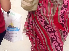 Hot Nepali Step mom's fat Ass walk