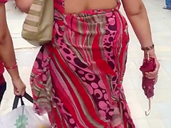 Hot Nepali Step mom's fat Ass walk