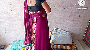 Hot Sexi Bhabhi Ki Sari Me Dogs Style Me Chudai