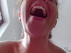 Hot Sweaty Sex Fuck Orgasm Pov  After Her Orgasm At 12 20 She Rewards Him With A Passionate Blowjob