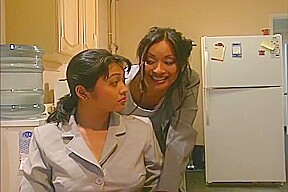 Hot Two Chicks Playing Together- A Lesbian Tale