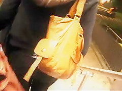 Hot ass walking in montreal tight pant