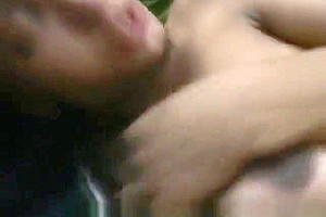 Hot blonde shemale babe getting fucked anally