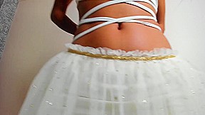 Hot colombian teen 18+ striptease show