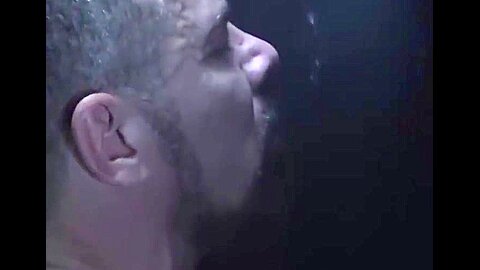 Hot glory hole blowjob and deepthroat with twink and Step daddy