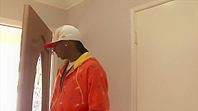 Hot slut loves his big black cock