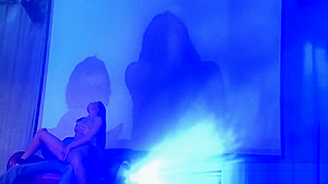 Hot stripper dancing and fingering her snatch