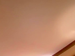 Hot wife in bachelor party  She takes on a roomful of guys 