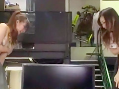 Hottest Japanese model Arisu Hayase, Yuuka Konomi, Miko Harune in Horny Office, Big Tits JAV clip