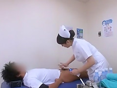 Hottest Japanese slut Yuri Aine, Aya Sakuraba, Reiko Nakamori in Fabulous Nurse/Naasu JAV video