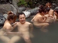 Hottest Japanese whore Chihiro Manaka, Kei Nishizono, Rio Hamasaki in Horny Outdoor, Shower JAV movie