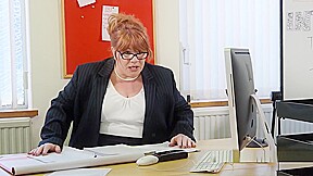 Huge Boobs Blonde Testing Her Concentration