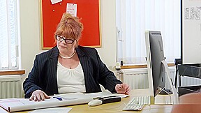 Huge Boobs Blonde Testing Her Concentration