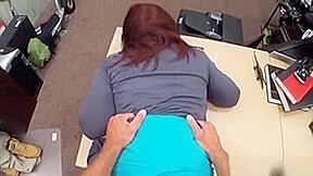 Huge Titted Milf Pawns Her Pussy For Her Husbands Bail