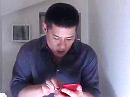 Husband Catches Wife Cheating Red Lingerie