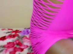 I Gaped My Asshole Open In A Pink Slutty Dress
