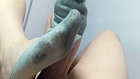 I Put His Cock Inside My Sock / Could You Watch Whole For 10 Minutes Without Cum?