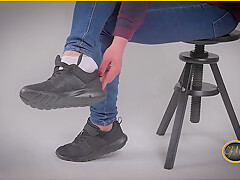 I Take Off My Sneakers For You - White Socks