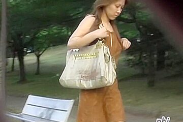 I got skirt sharked in the park while walking in the park