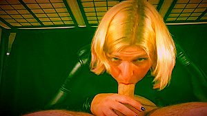 I love it when he cums hard in my mouth! -Slave Kandy