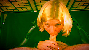 I love it when he cums hard in my mouth! -Slave Kandy