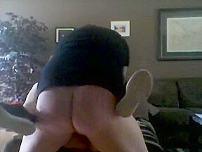 I'm a dirty girl Slutty Redhead girlfriend tied up, face fucked and DP'd