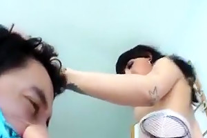 Incredible amateur shemale clip with Small Tits, BDSM scenes