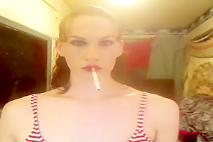 Incredible amateur shemale clip with Solo, Amateur scenes