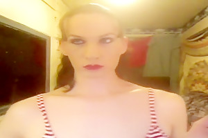 Incredible amateur shemale clip with Solo, Amateur scenes