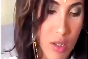 Incredible amateur shemale scene with Solo, Masturbation scenes