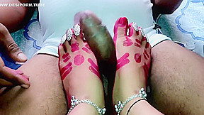 Indian Desi Footjob Hindi Video