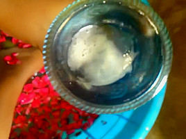 Indian mistress feet washing HD