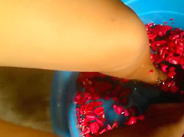 Indian mistress feet washing HD