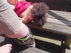Inn Bitches! Caretaker Gets Two Juicy Slits To Fuck During His Snack Time!