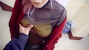 Instead Of Thanks She Gave A Blowjob To A Neighbor Pov