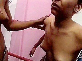 Interracial Ring Wrestling