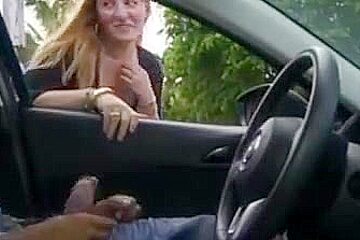 Inthe car
